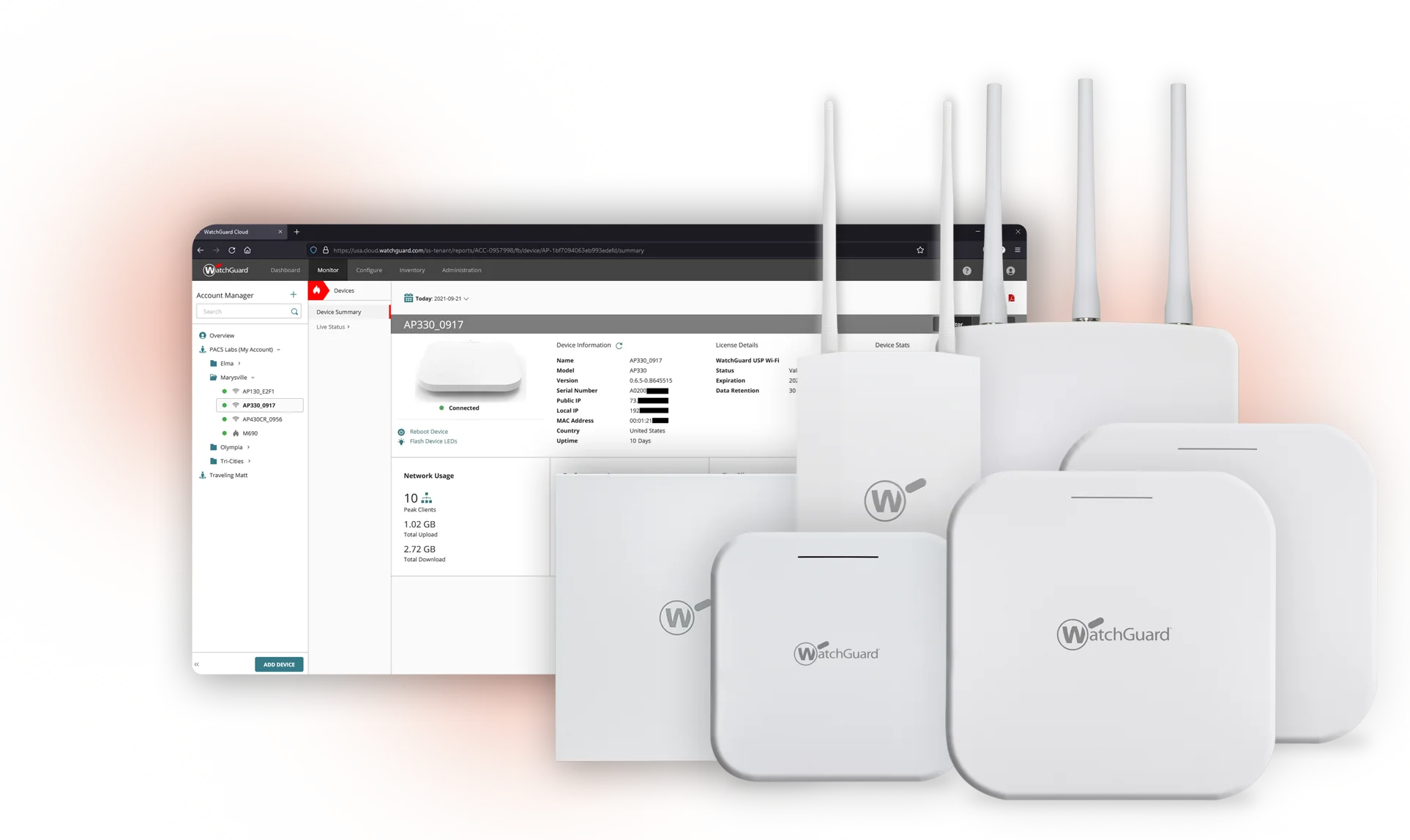 WatchGuard Secure Wi-Fi — access points Wi-Fi 6